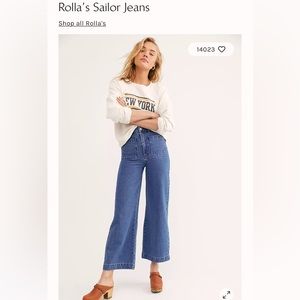 ROLLAS sailor jeans